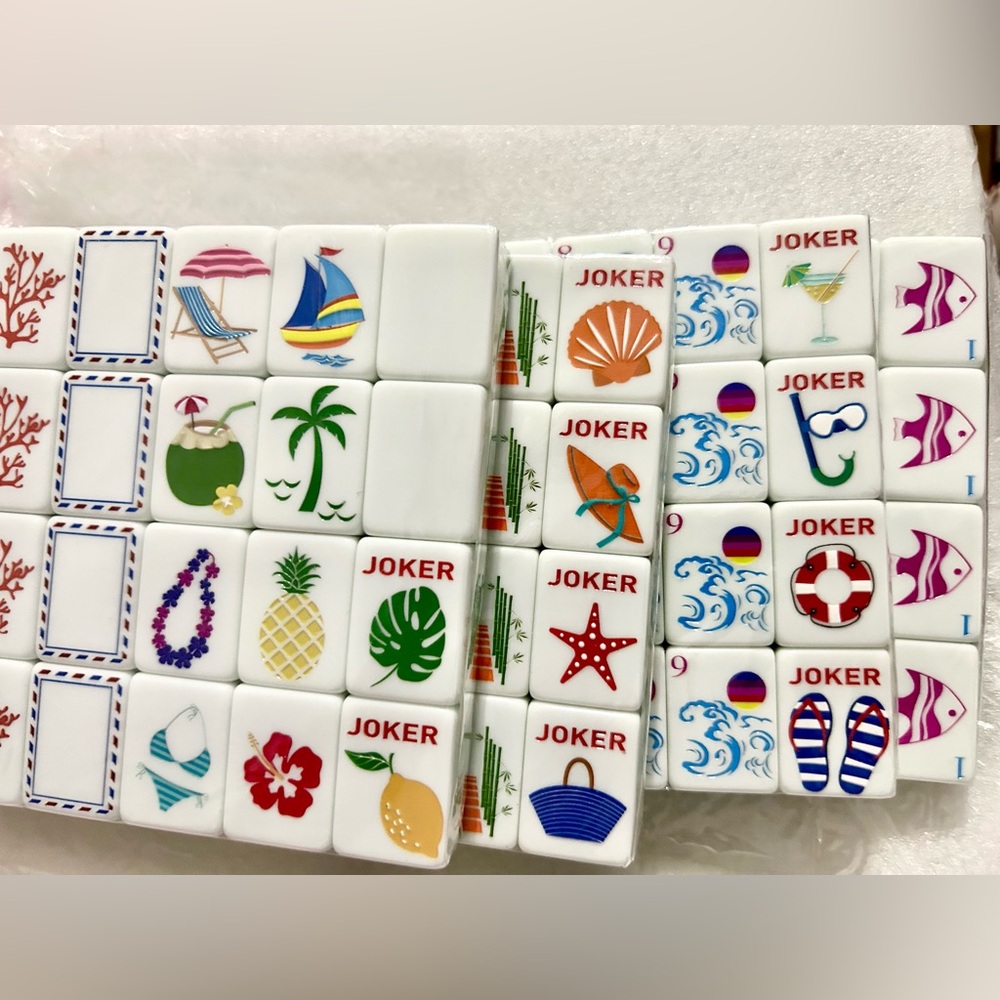 Summer Splash Mahjong Tile Set - LAST ONE! - Picture 6 of 16